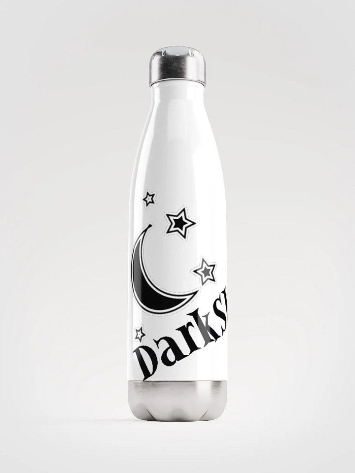 DarkSky Logo Stainless Water Bottle (Black) product image (1)