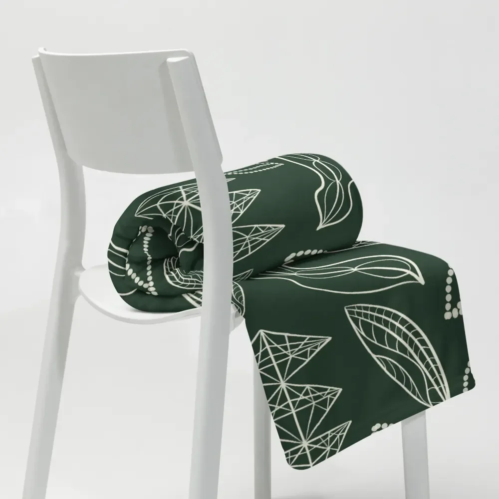 El Yunque Brew Bliss: Abstract Coffee Bean Tribal Pattern product image (20)