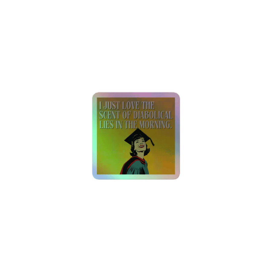 Diabolical Lies Grad 1 Sticker product image (1)