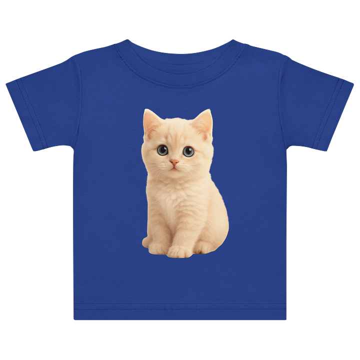 Cute Cat Shirt Blue product image (1)