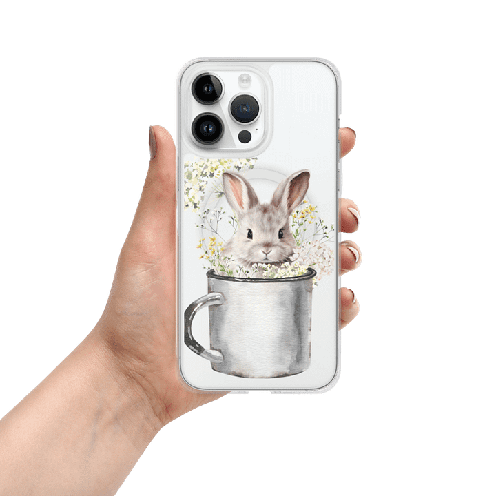 Bunny in a Mug iPhone® MagSafe® Case product image (13)