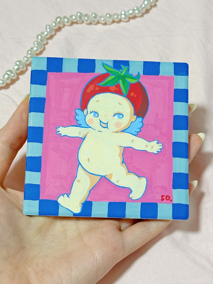 Kewpie Tomato Coaster product image (1)