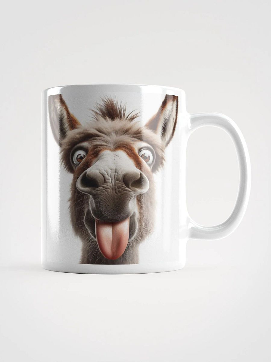 Hilarious Rude Donkey #Humorous Mug - White product image (1)