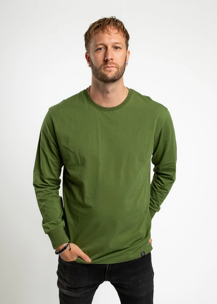 Long-Sleeve Tee 2-Pack - Olive/Plum product image (2)