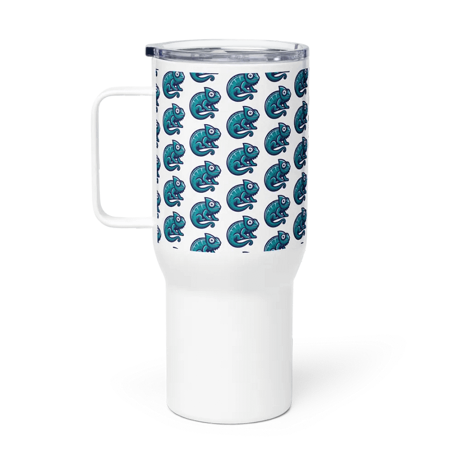 Chameleon Pattern Key Encounters Travel Mug product image (1)