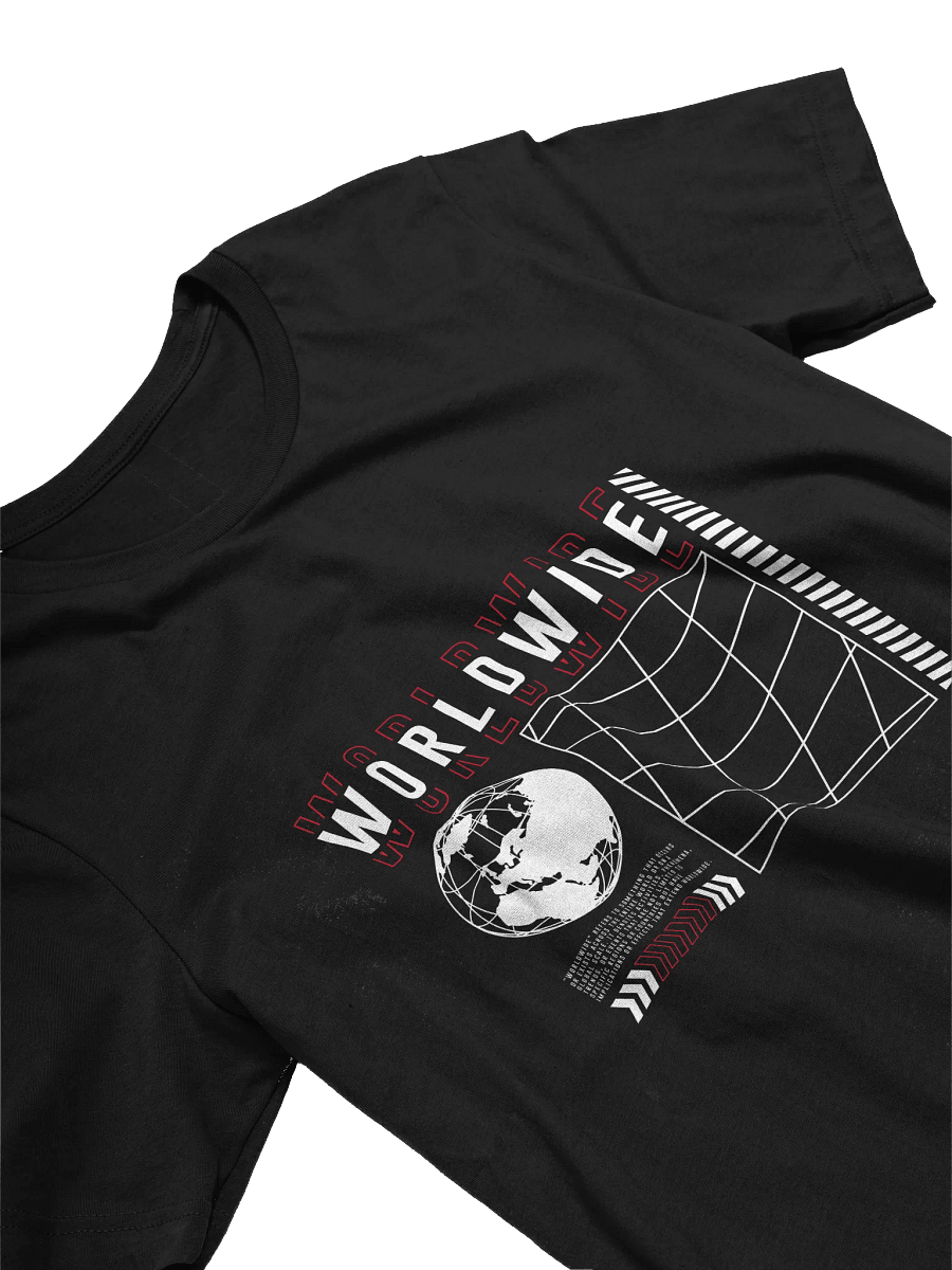 GlitchQ Worldwide T-Shirt product image (2)