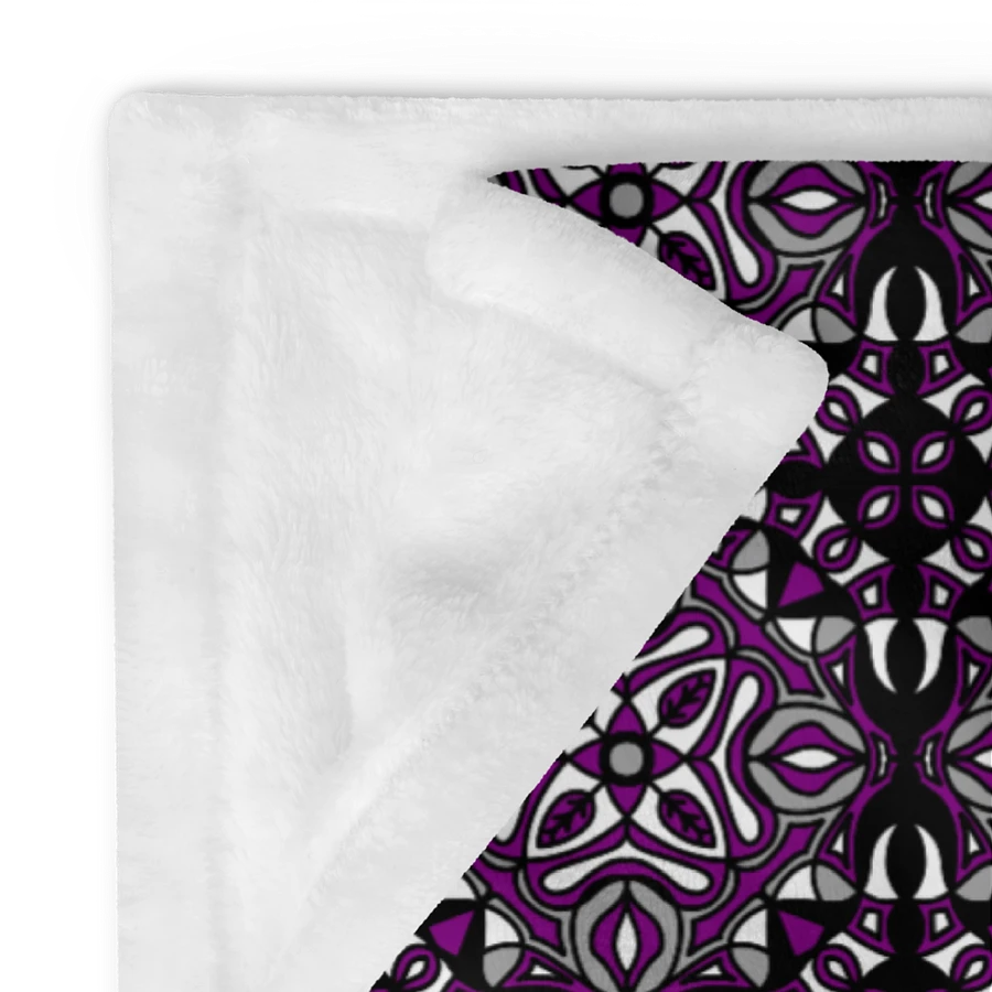 Asexual Abstract Cozy Blanket product image (2)