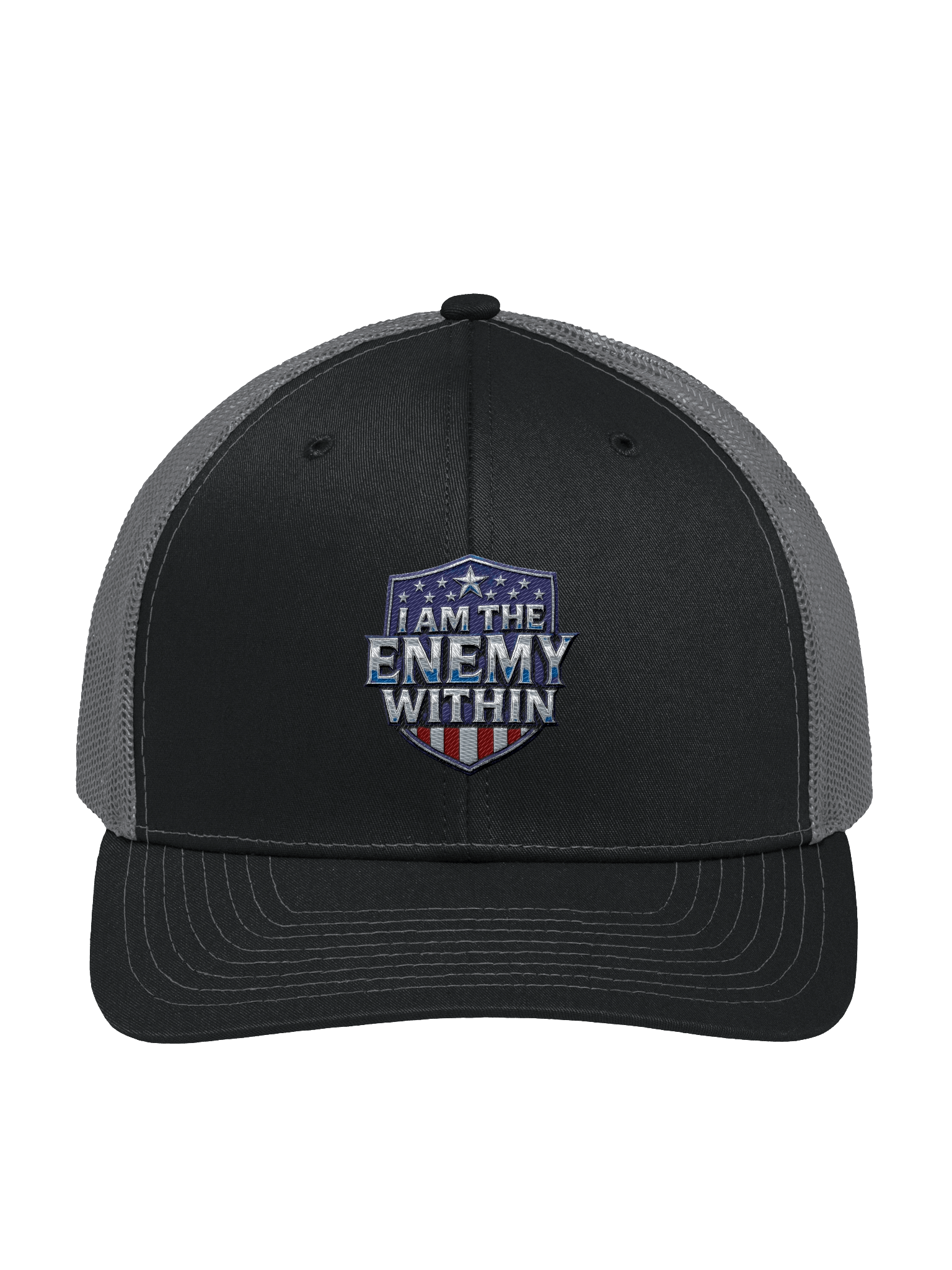 The Enemy Within Shield Trucker Hat product image (4)