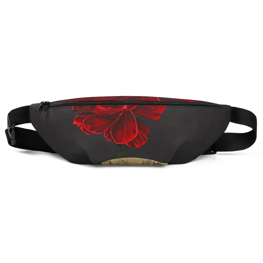 Wait For Me Red Carnation Fanny Pack product image (5)