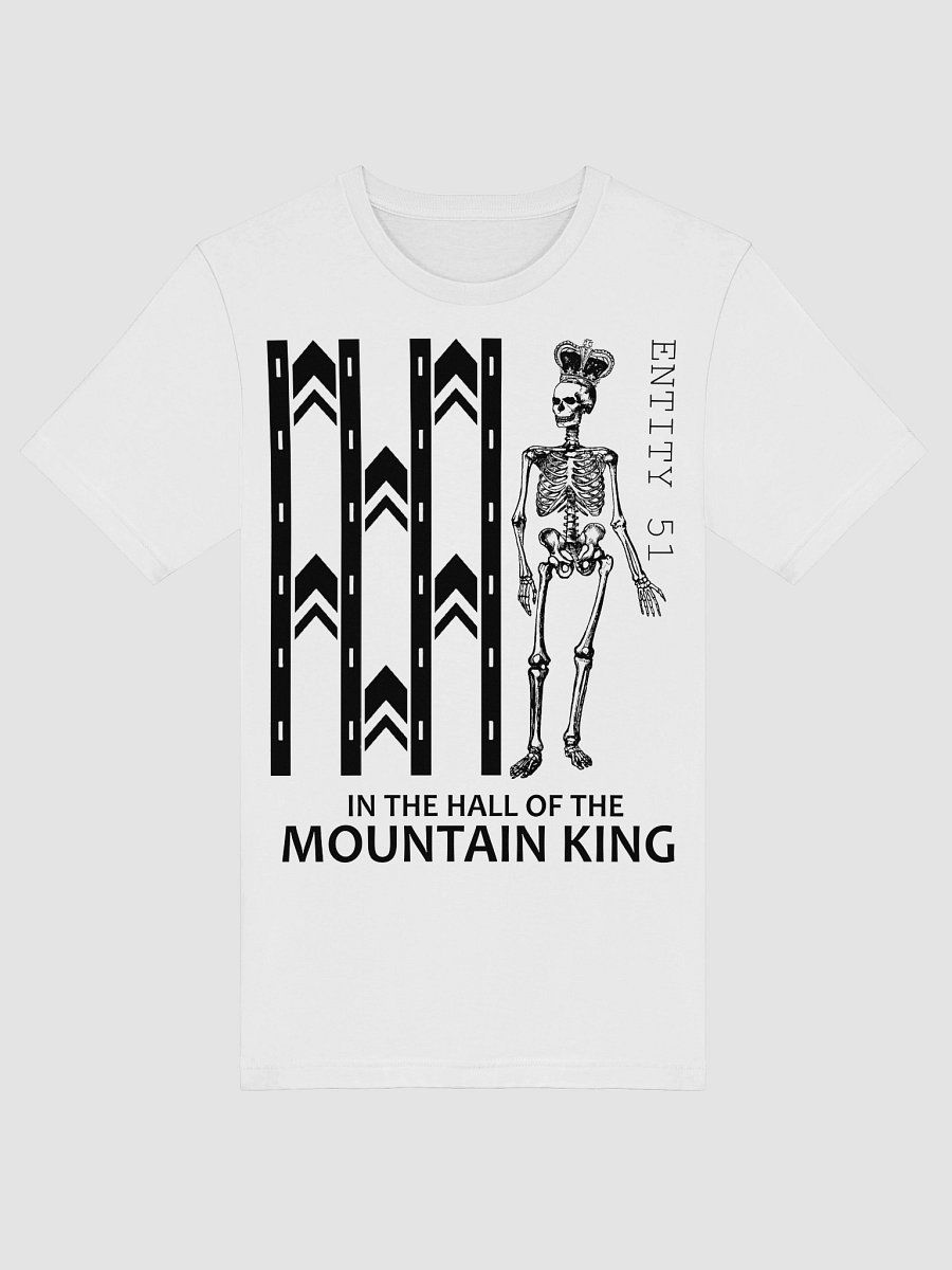 Entity 51 (White) | Unisex T-shirt product image (5)