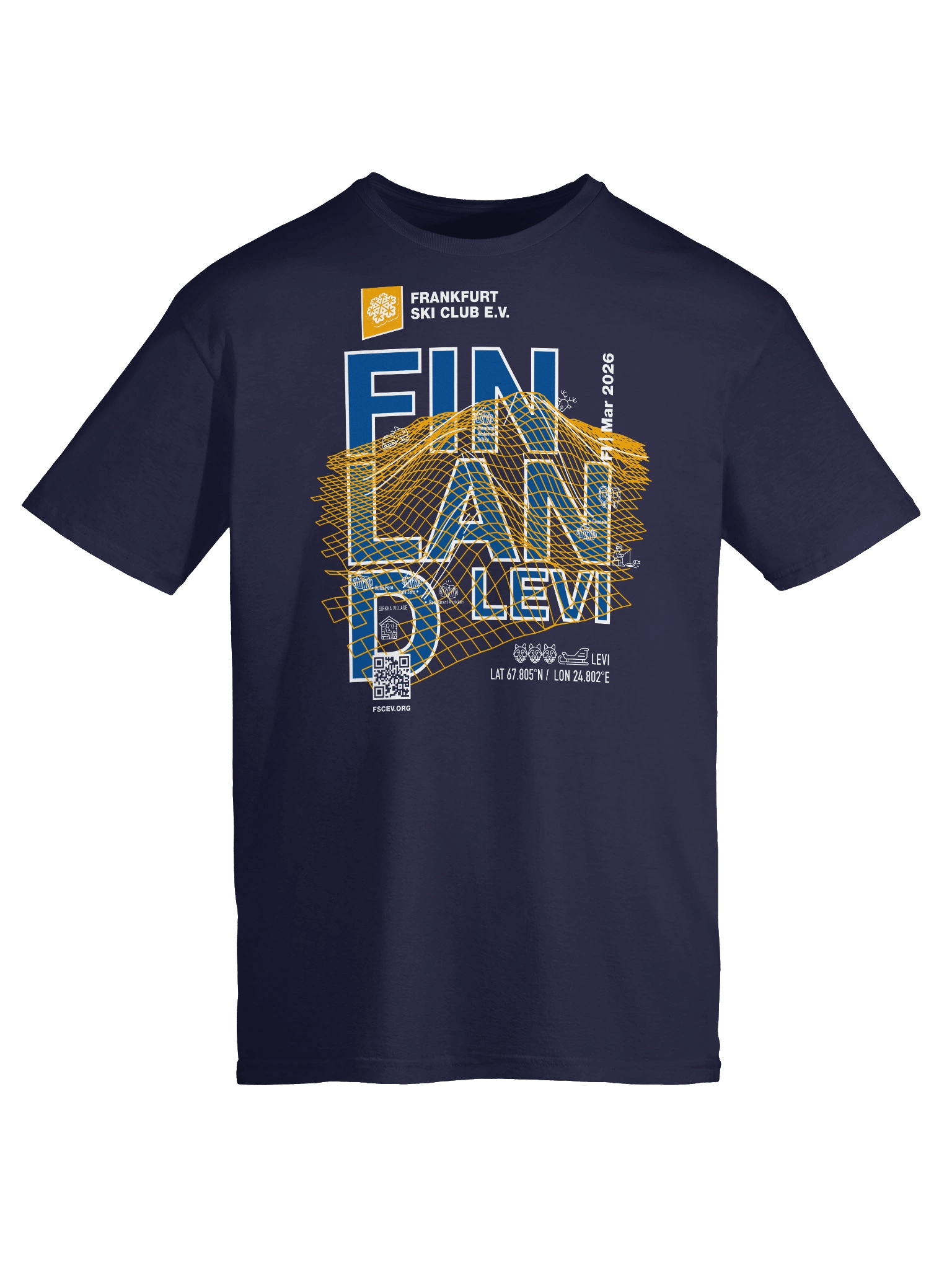 Finland / Levi Resort (front only print) product image (4)