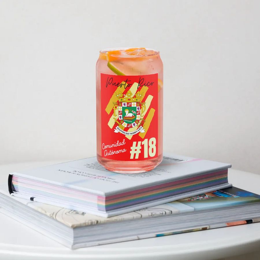 Vaso cristal rojo - Comunidad Autónoma 18 product image (4)