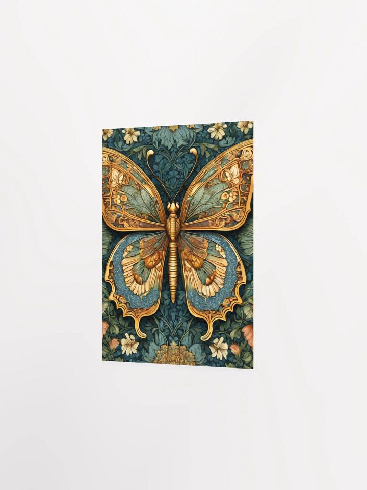 William Morris Inspired Butterfly One Poster 5x7 inches product image (2)