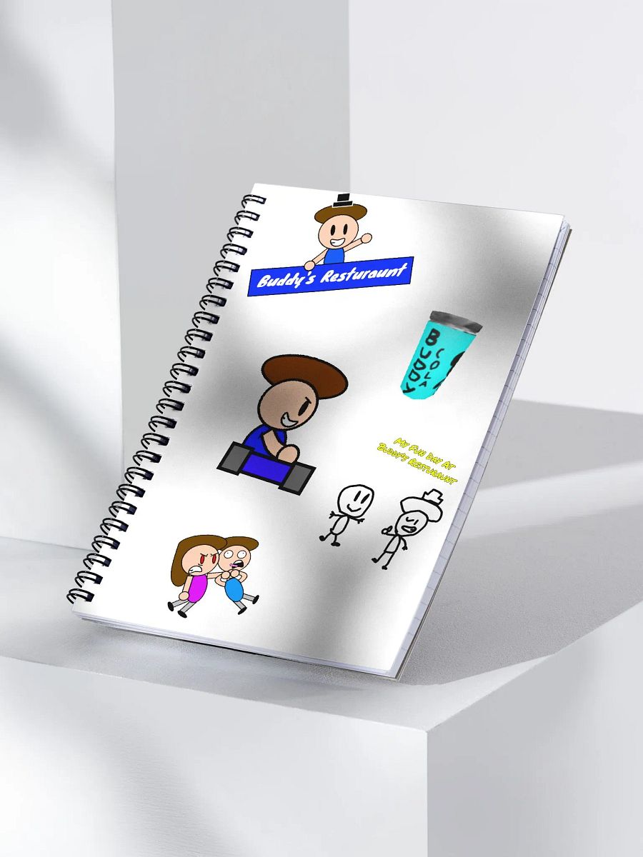 The Budpro Store Spiral Notebook product image (3)