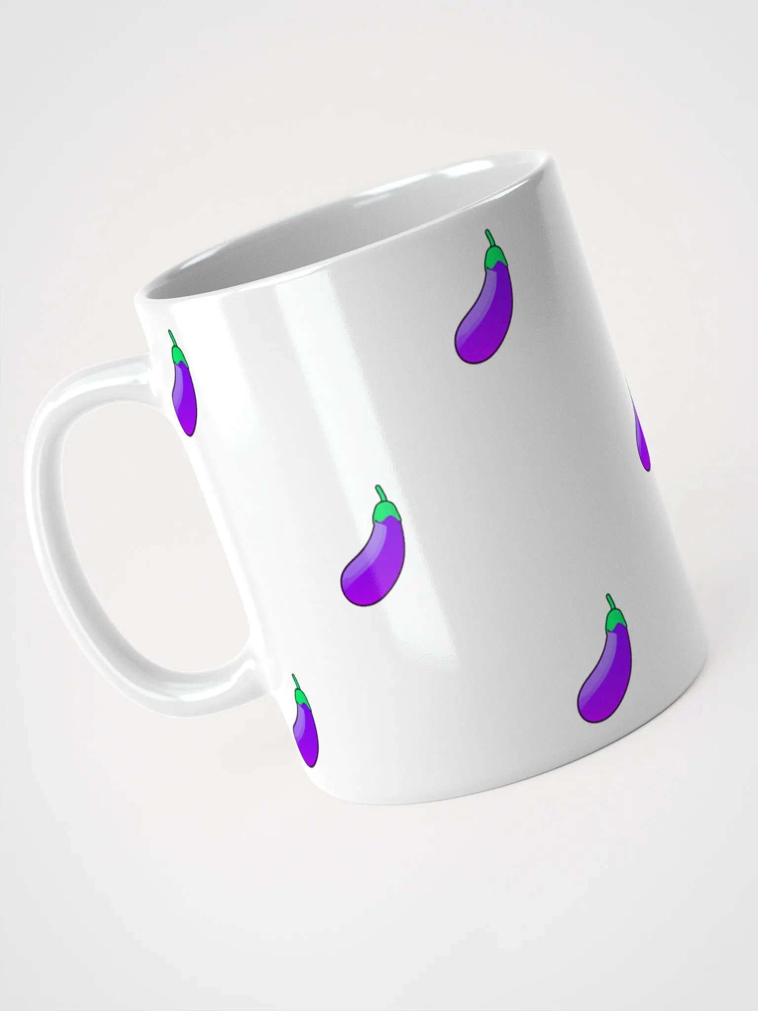 Eggplant mug product image (2)