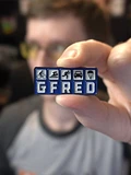 Gfred Enamel Pin product image (1)