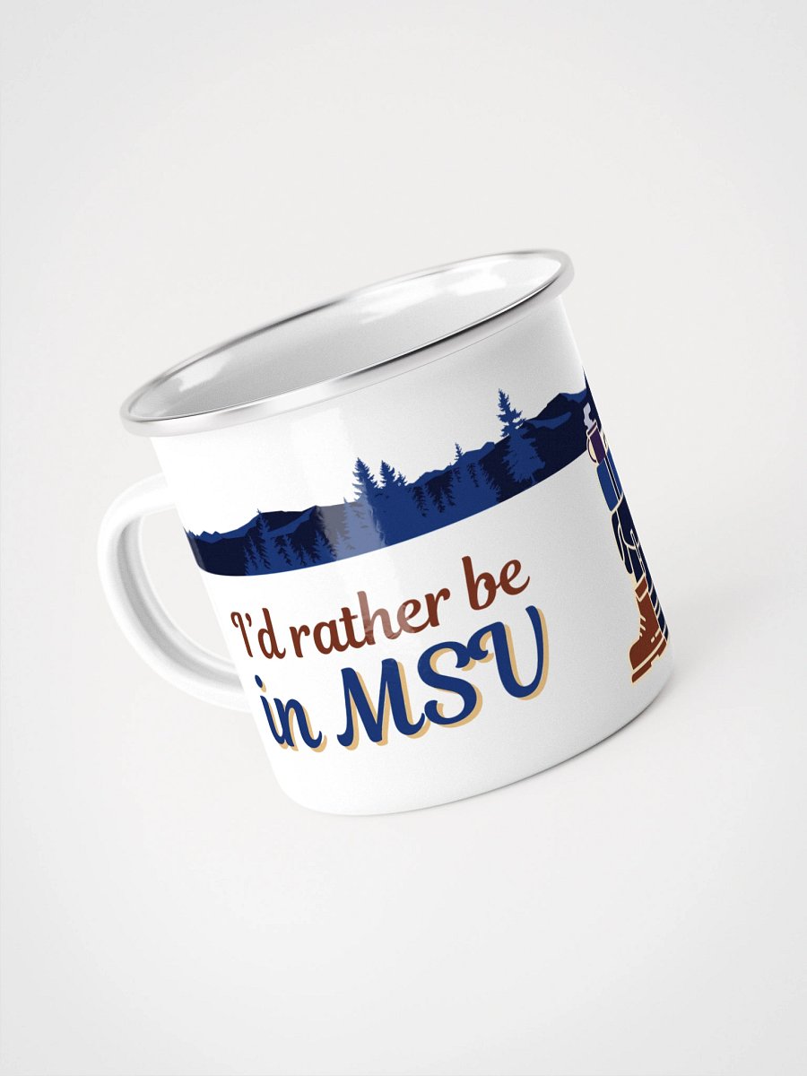 I'd Rather Be Enamel Mug product image (4)