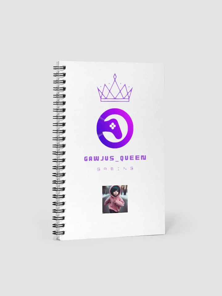 Queens logo and Pic Notebook product image (1)