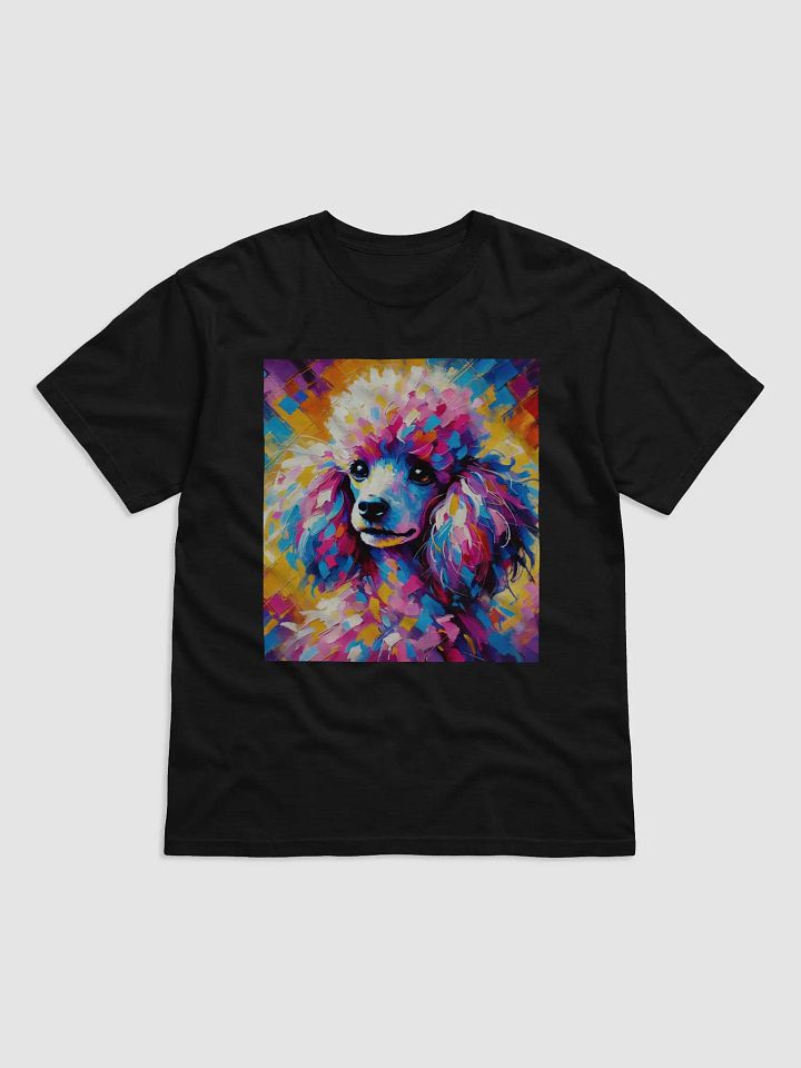 Poodle in Vibrant Hues: A Colorful Portrait product image (1)