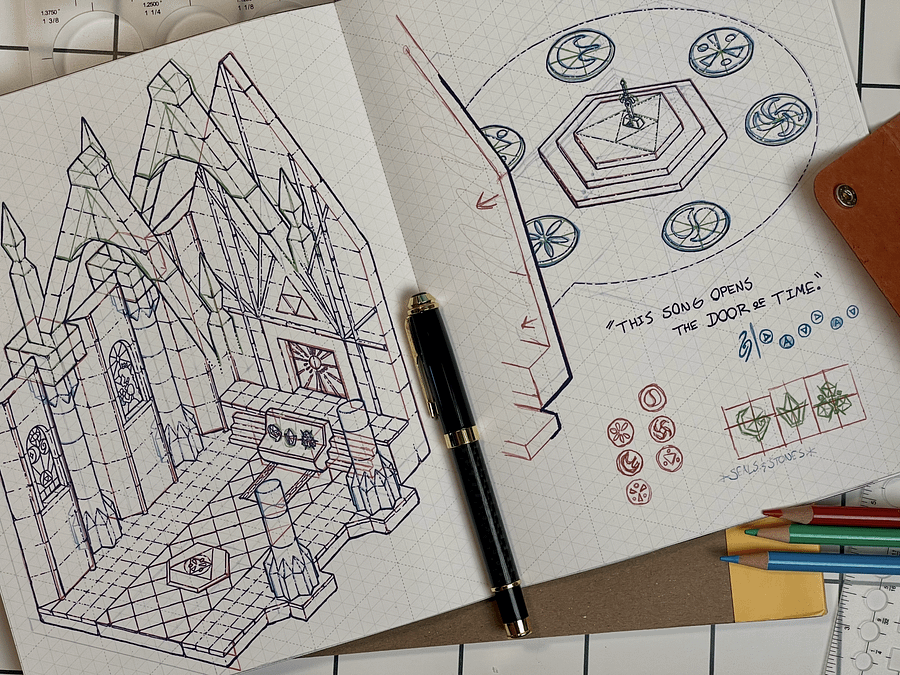 Unruly Isometric Grid Planner - Digital Download product image (1)