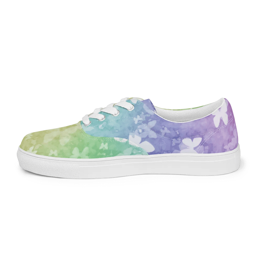 butterfly rainbow frost canvas shoes (womens) product image (10)