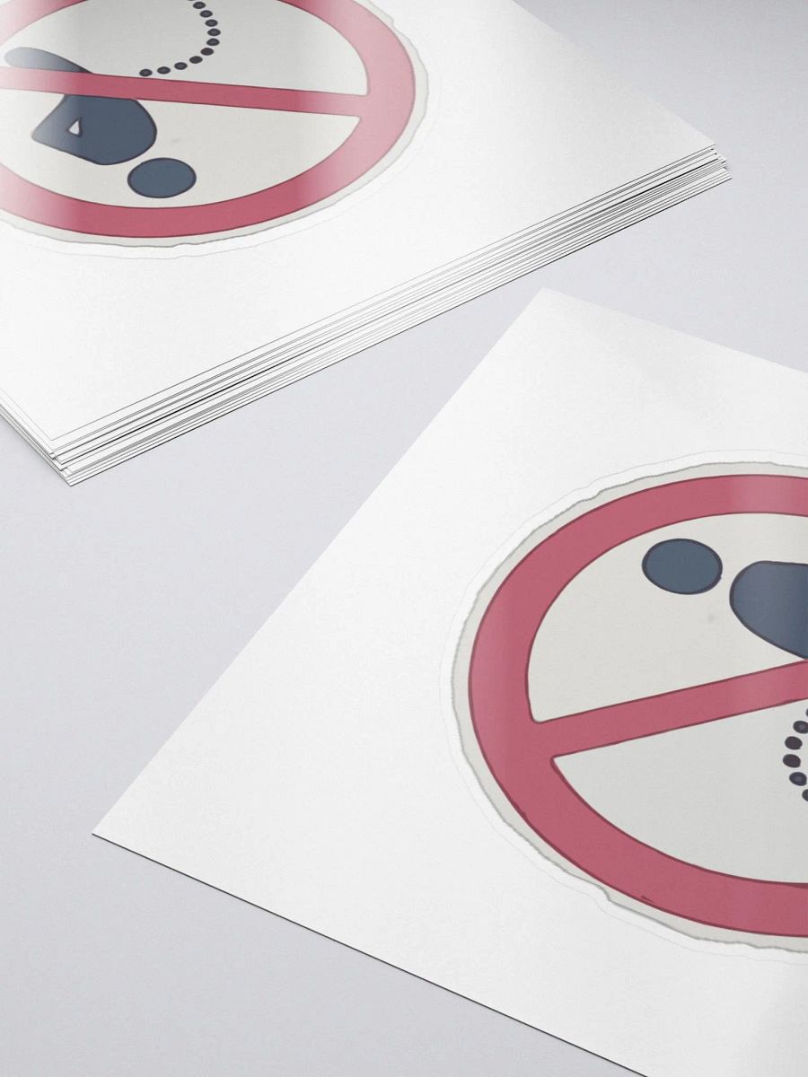 No Peeing Sticker product image (5)