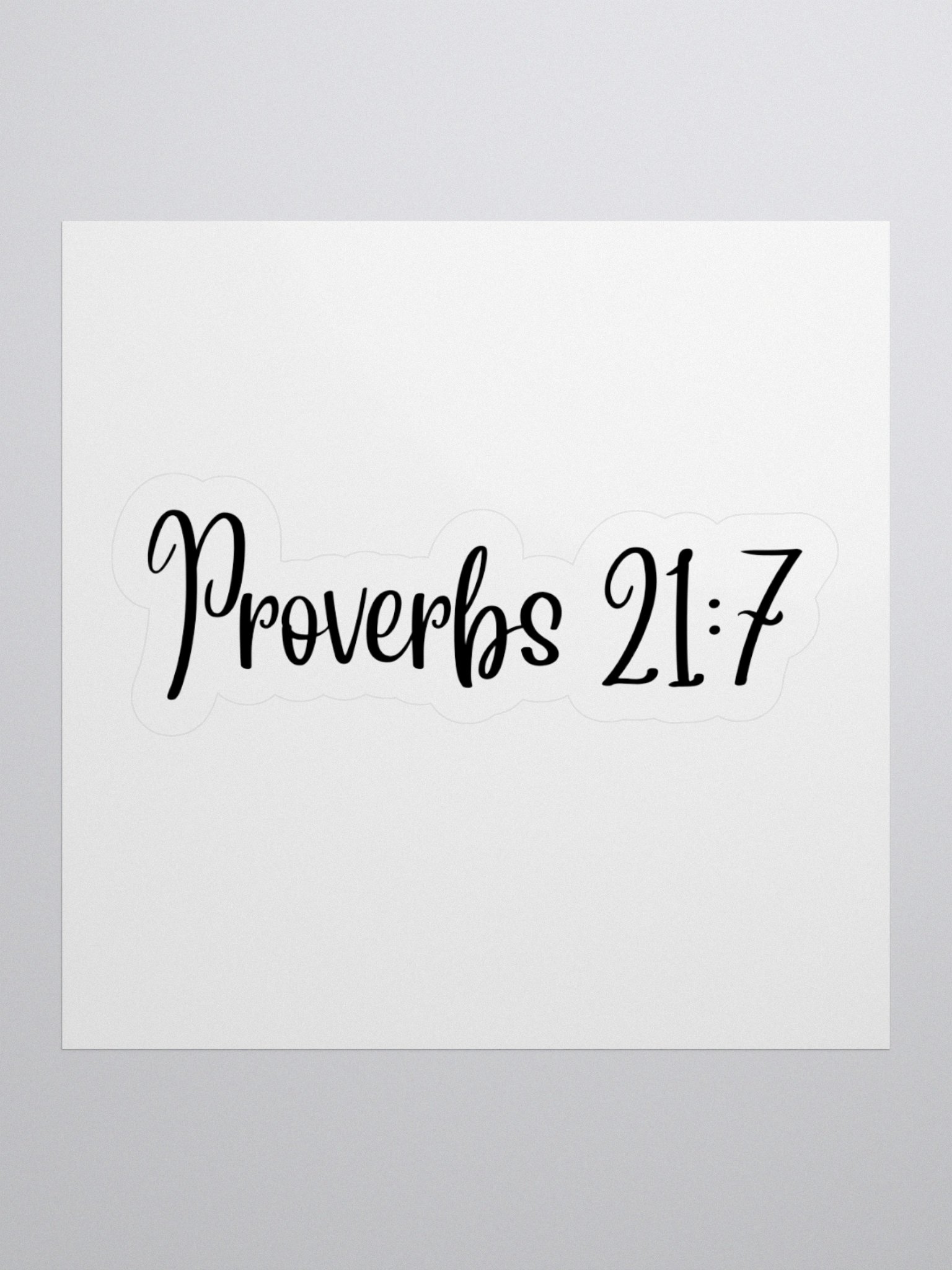 Proverbs 21:7 product image (1)