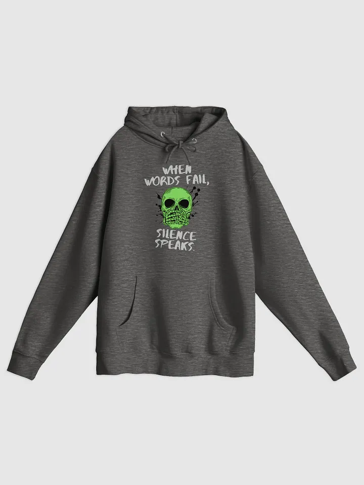 Silent Expression Skull Hoodie product image (2)