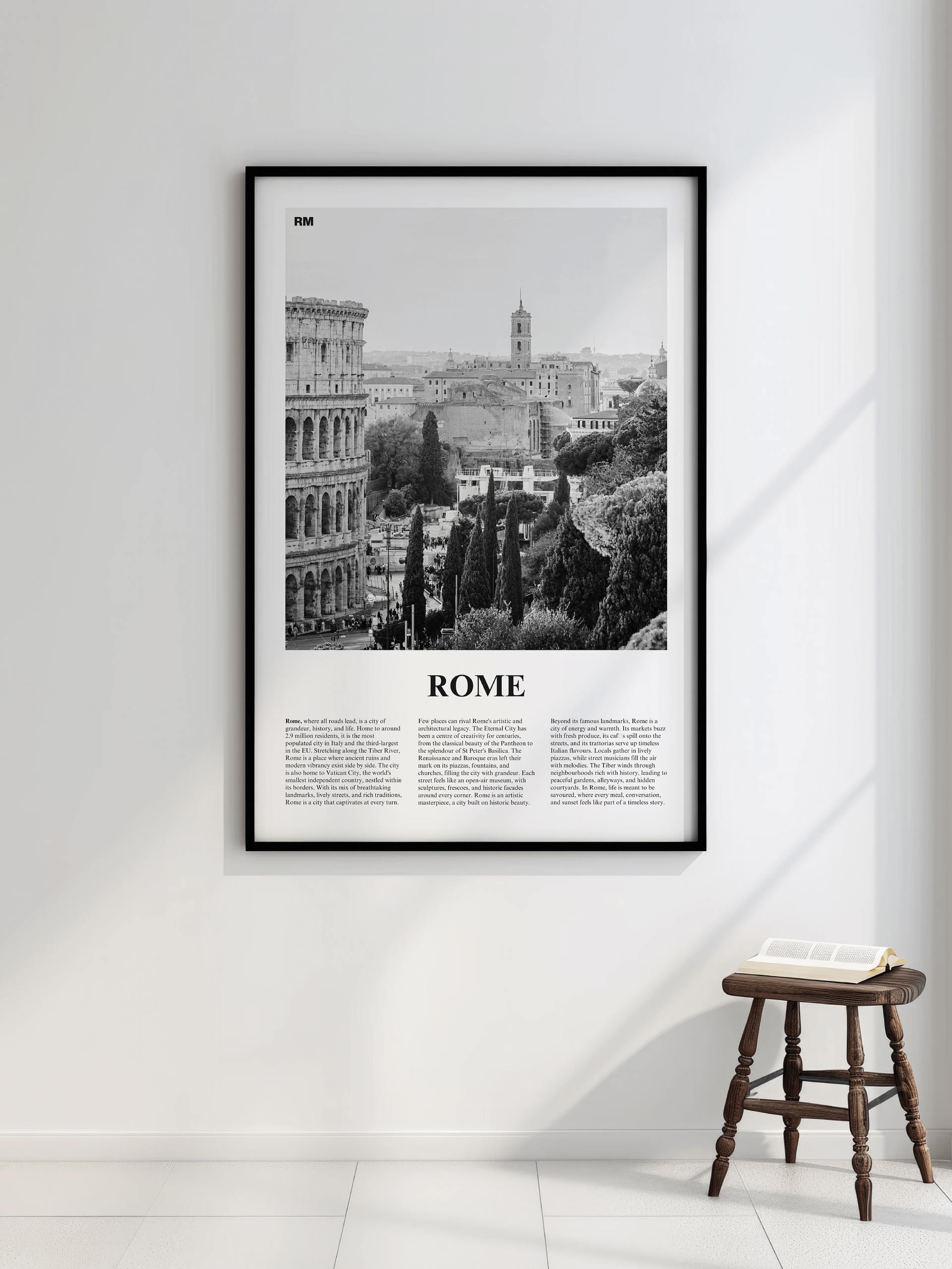 Rome 02 Newspaper Poster product image (2)