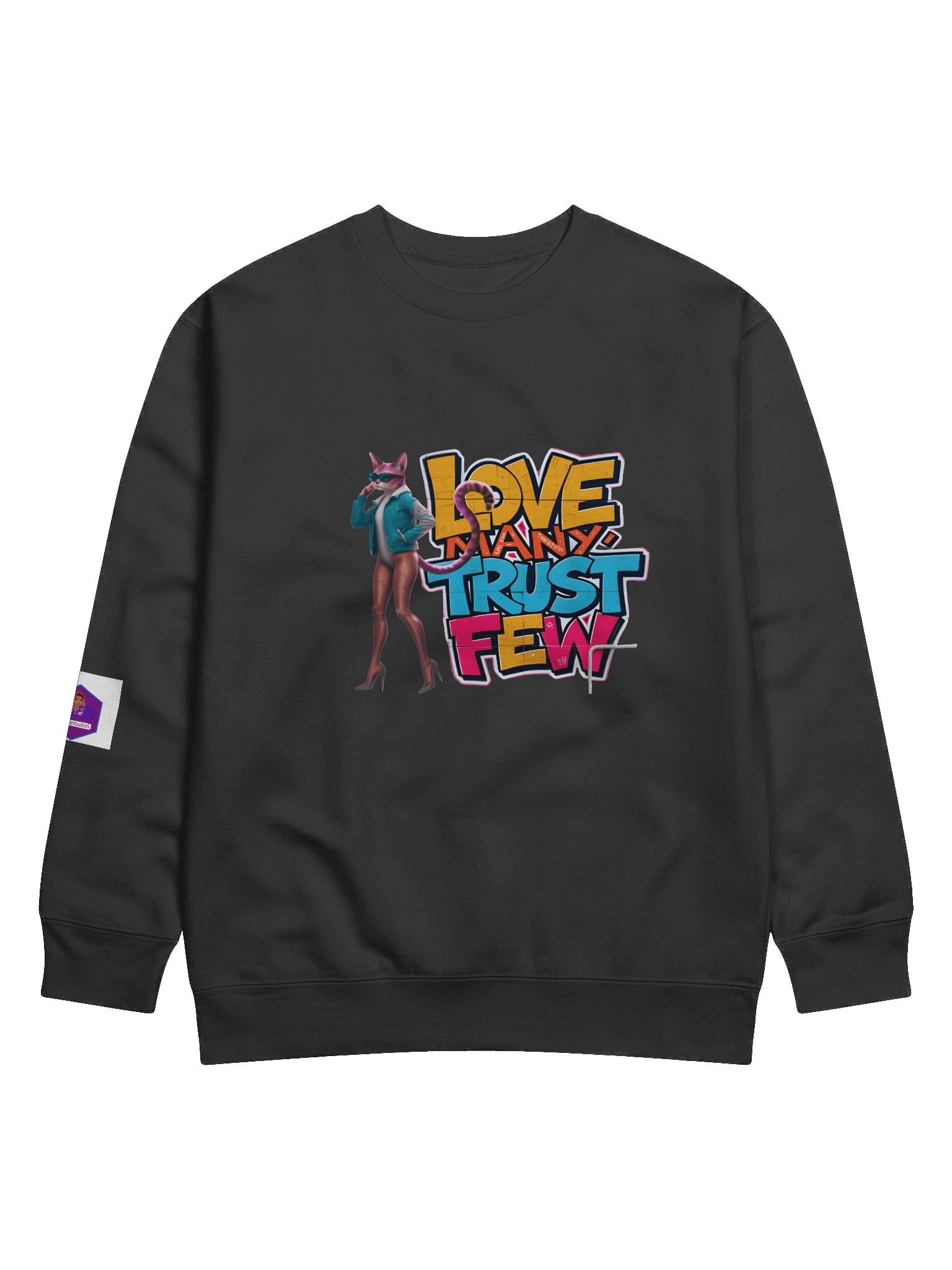 RayElle Distribution Illustrated Sweatshirt product image (3)