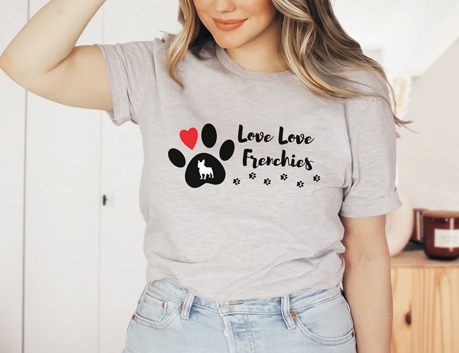 Love Love Frenchies T-Shirt product image (1)