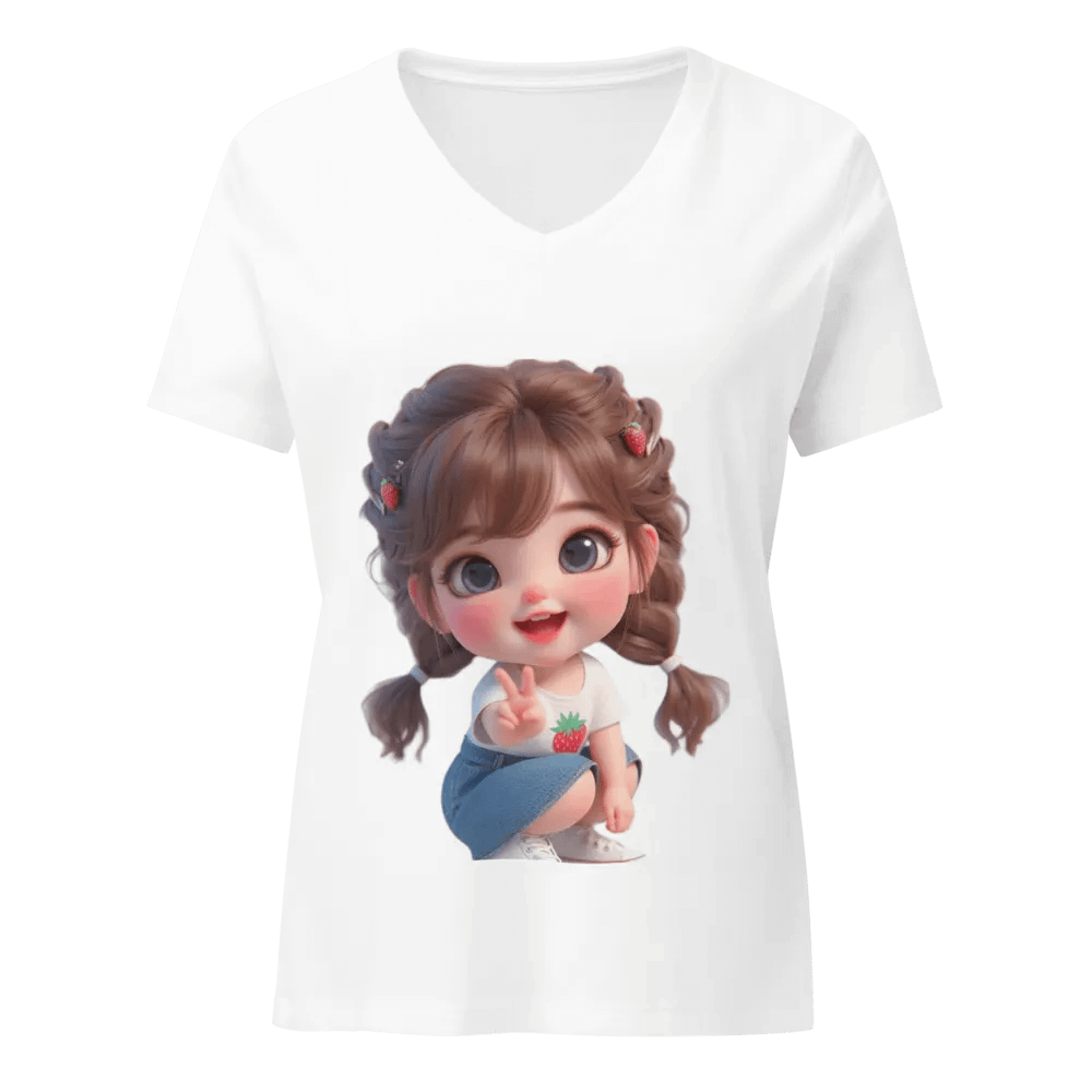 Bella+Canvas Women's Relaxed V-Neck T-Shirt product image (1)