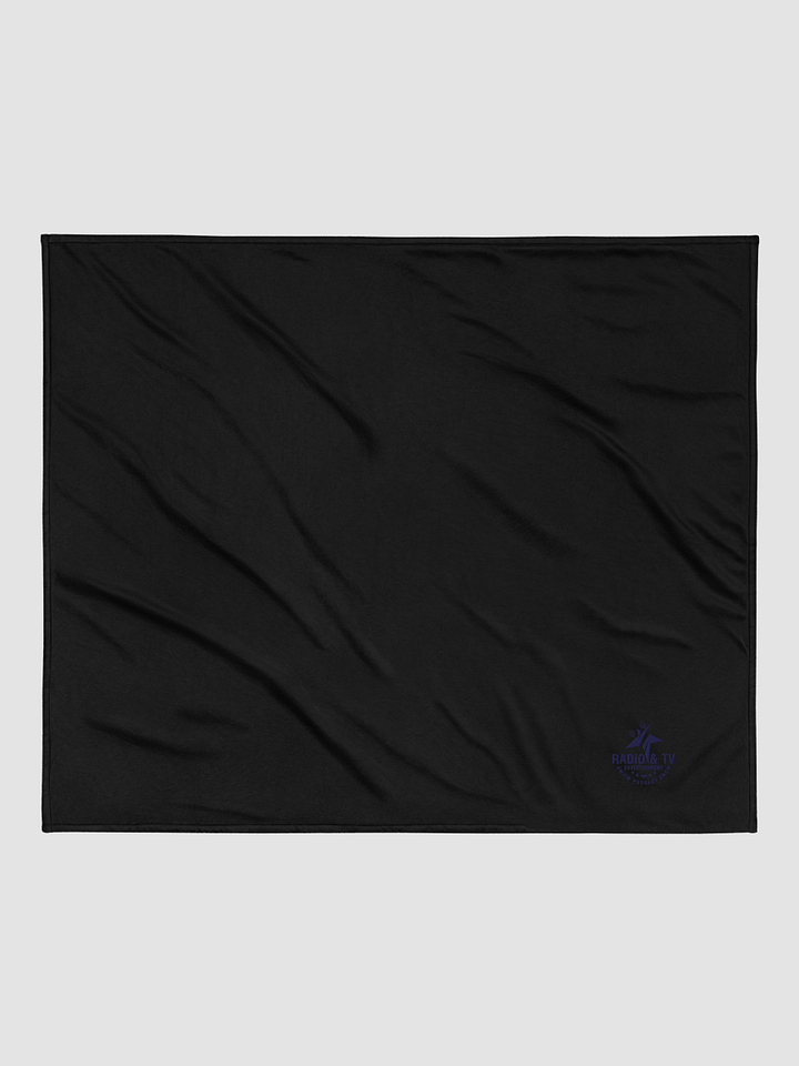 [Radio & TV Entertainment Am/Fm Podcast Show] Port Authority Embroidered Premium Sherpa Blanket Port Authority BP40 product image (2)