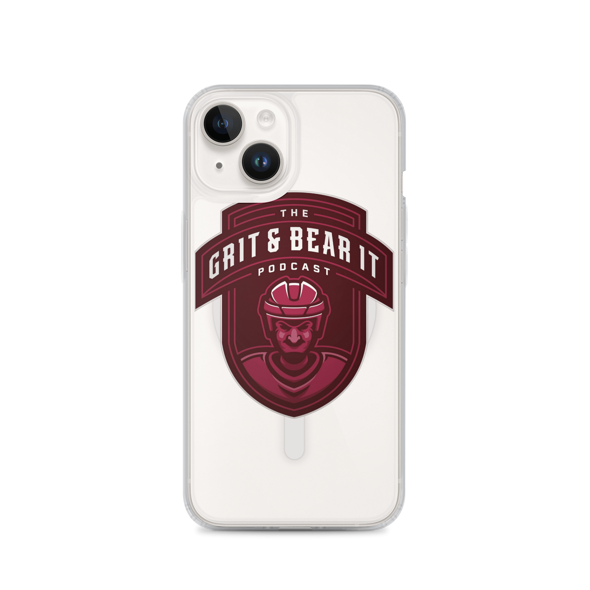 Grit & Bear It Logo iPhone Case product image (4)