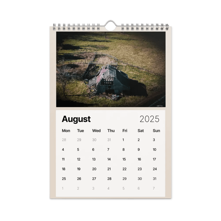 "Barns in the Ozarks" Calendar: A Beautiful Collection Ozark's Area Barn Shots product image (9)