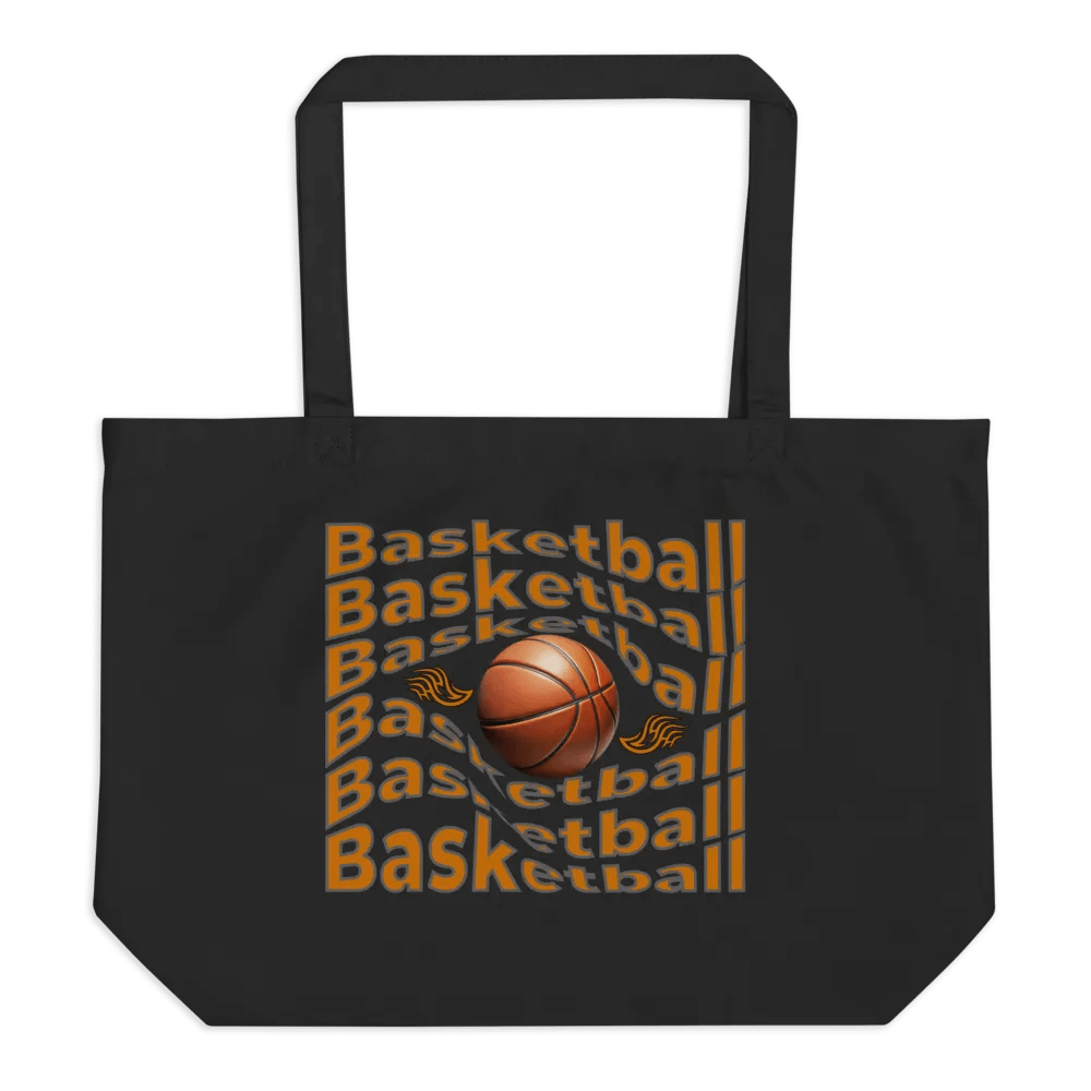 Swirl Basketball Statement Tote product image (1)