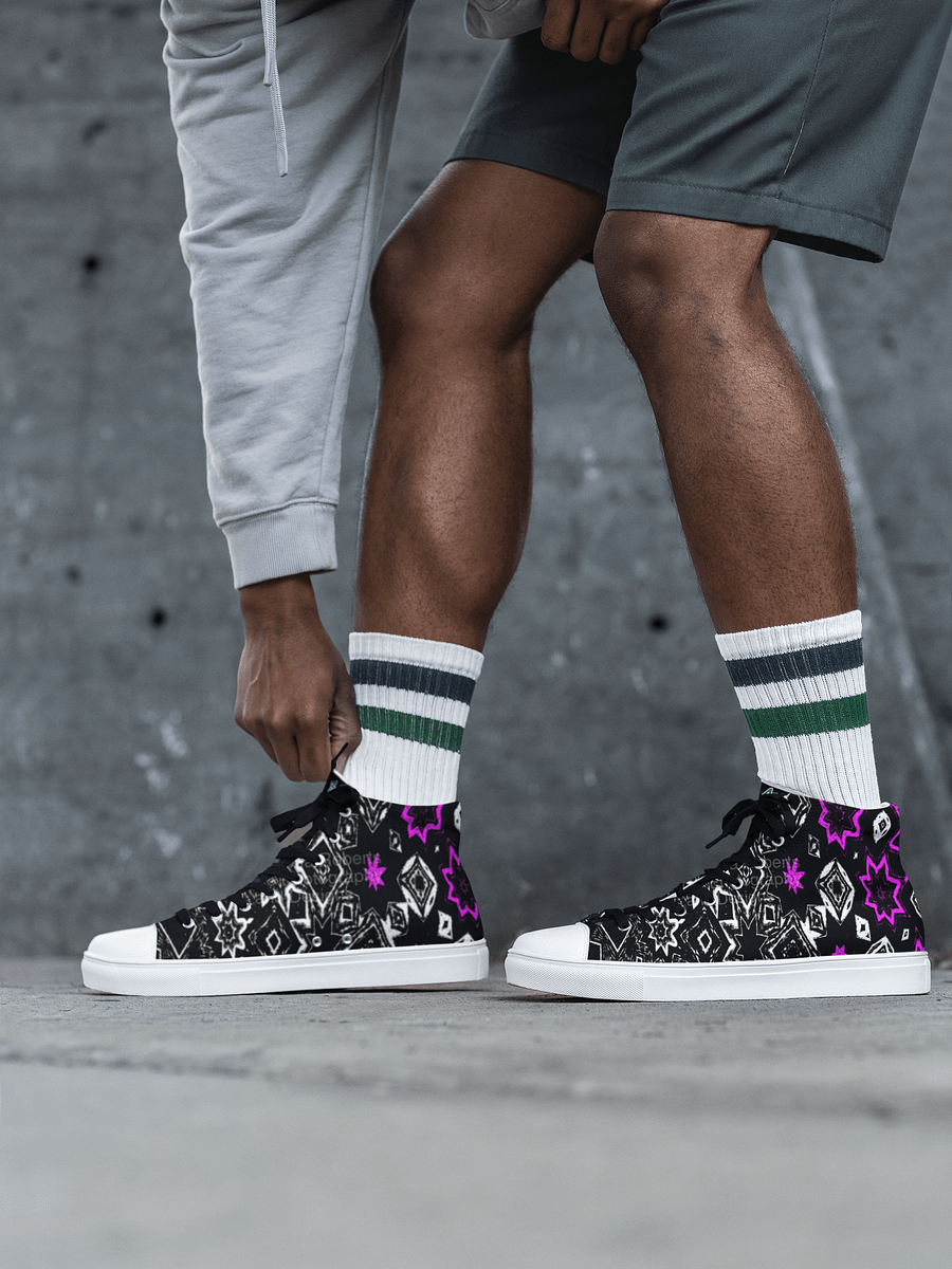 Starry Night Men's High Tops product image (4)