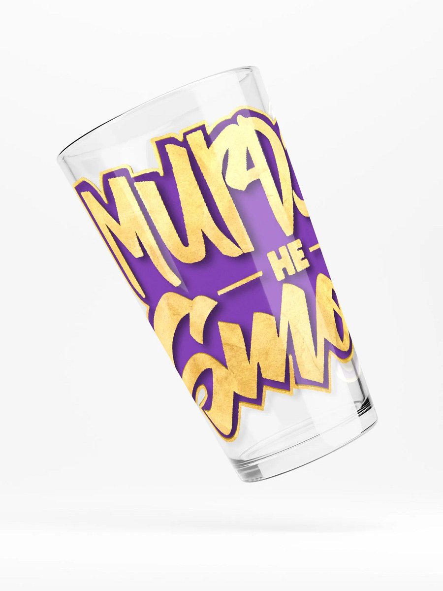 Murd3rHeSmoke large logo glass product image (4)