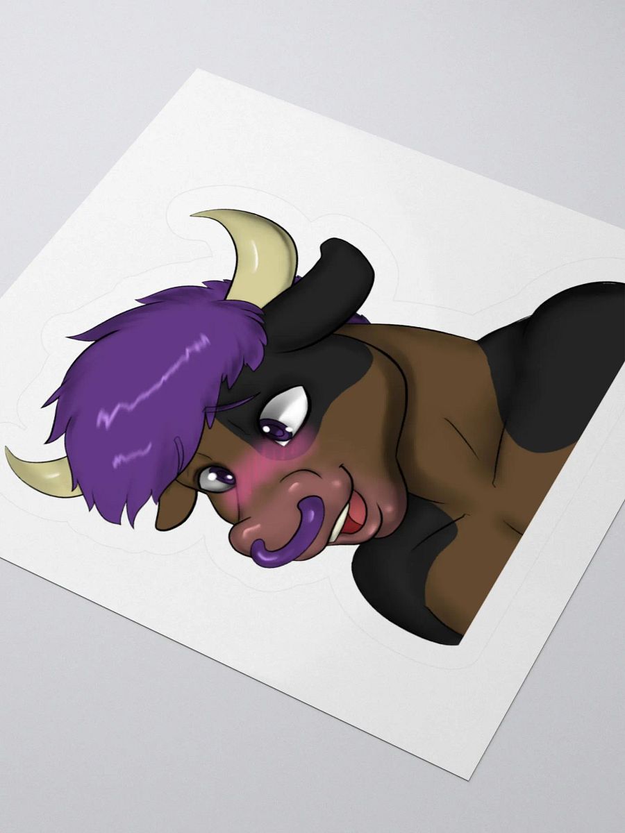 Yuuma Blush Emote Sticker product image (3)