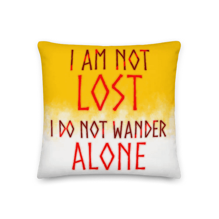 Toby the Mythical Canine All-Over Print Pillow product image (3)