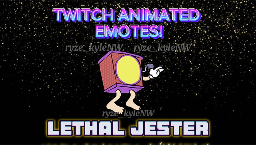Twitch Animated Emote LETHAL JESTER product image (1)