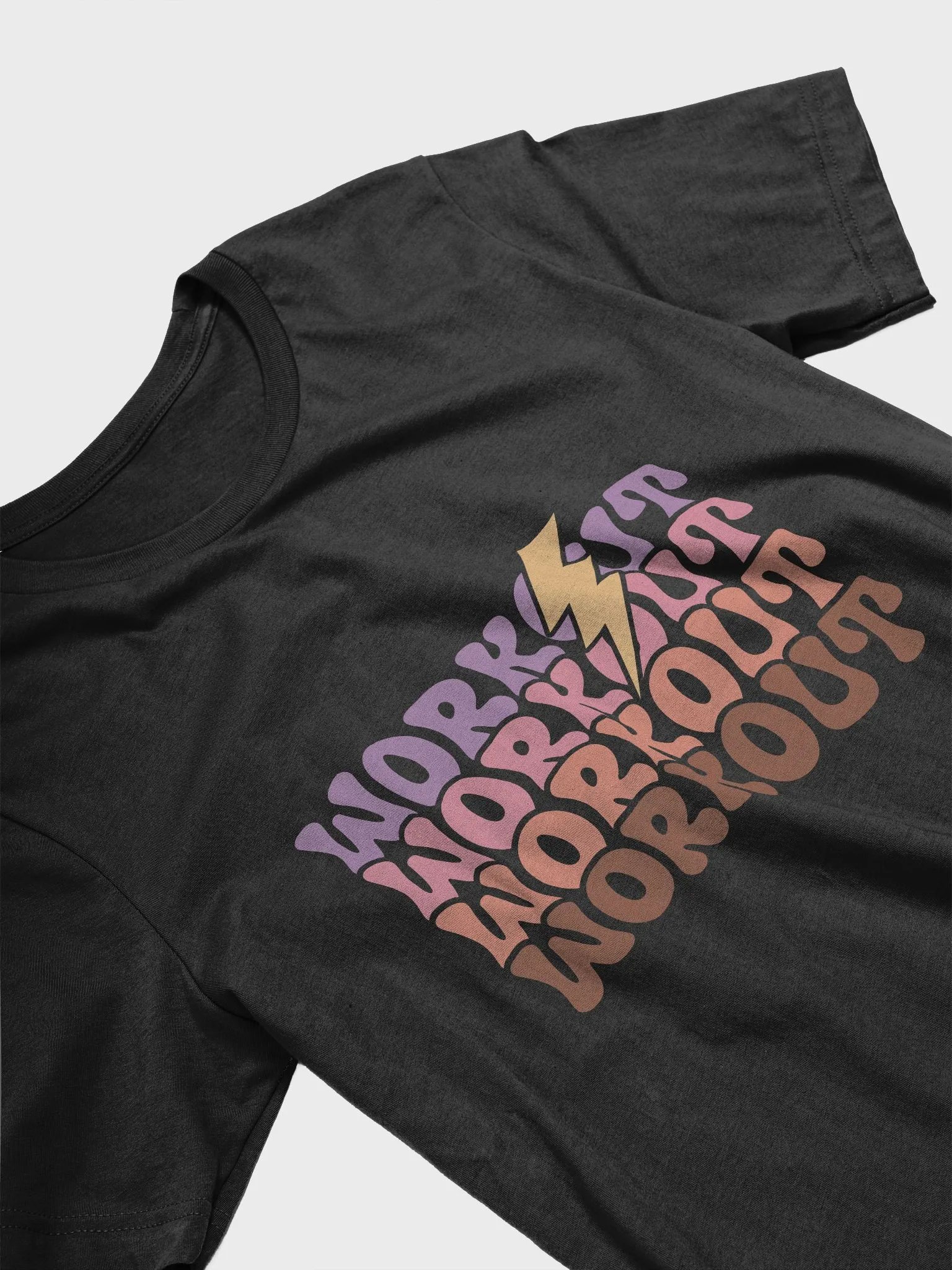 Power Bolt Workout Unisex T-Shirt product image (5)