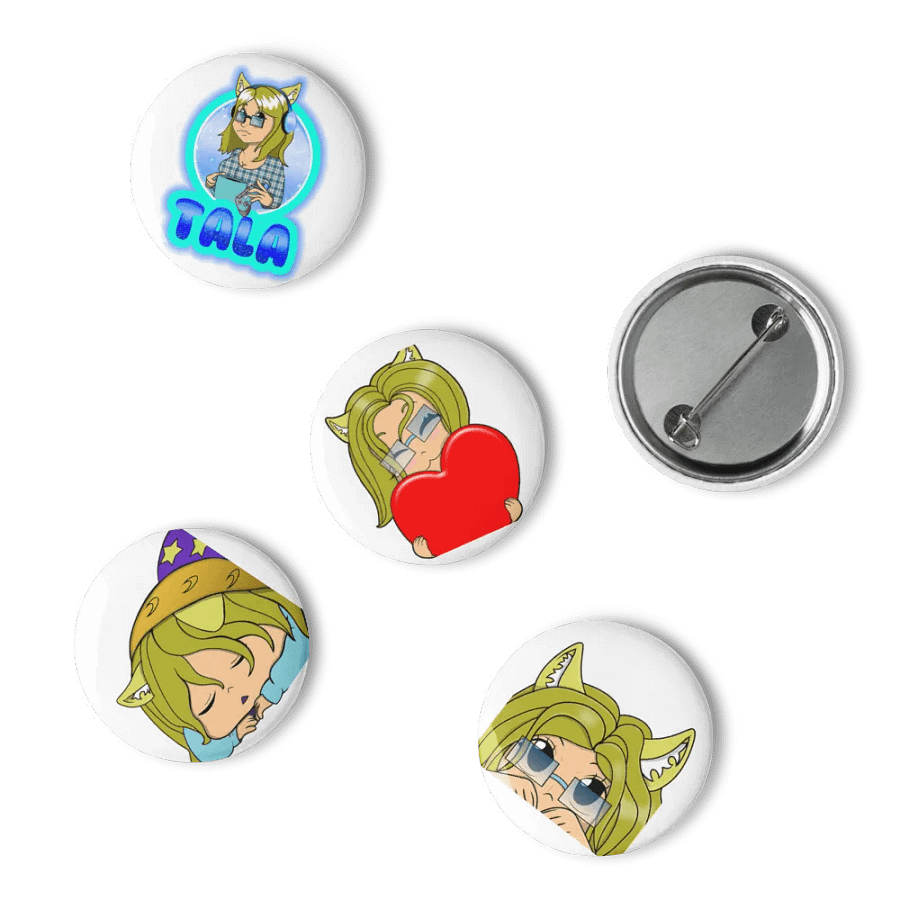 Galactic Gamer Cat Pin Set product image (15)