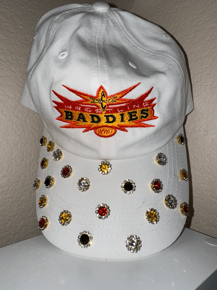 Wrestling Baddie Meets Nitro Rhinestoned Dad Hat product image (2)