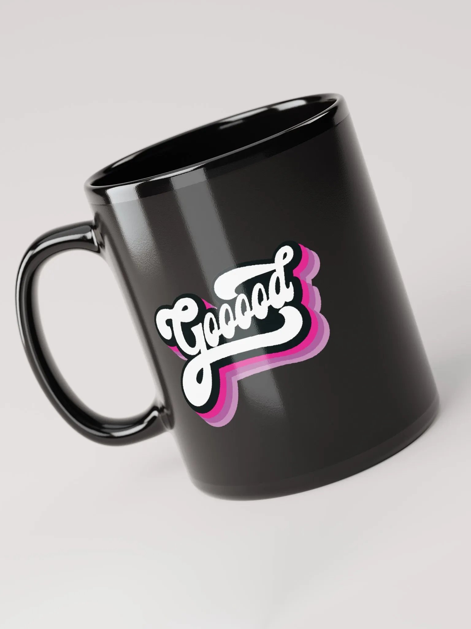 Hello Lovely Double Black Mug product image (6)