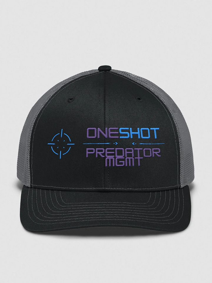 One Shot Predator Mgmt Trucker Hat: The Ultimate Headgear for Wildlife Warriors product image (1)