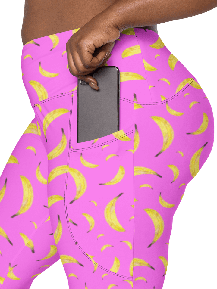 Bananapalooza pink leggings product image (1)