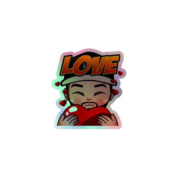 Love Holographic Sticker Sheet product image (1)