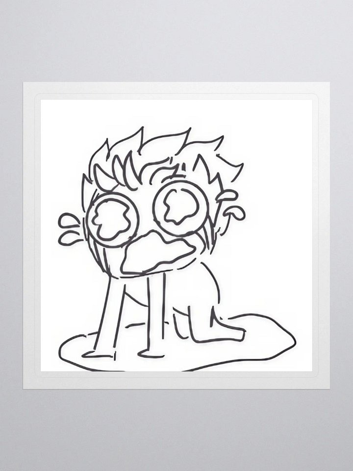 'MENTAL ANGUISH!' Sticker product image (3)