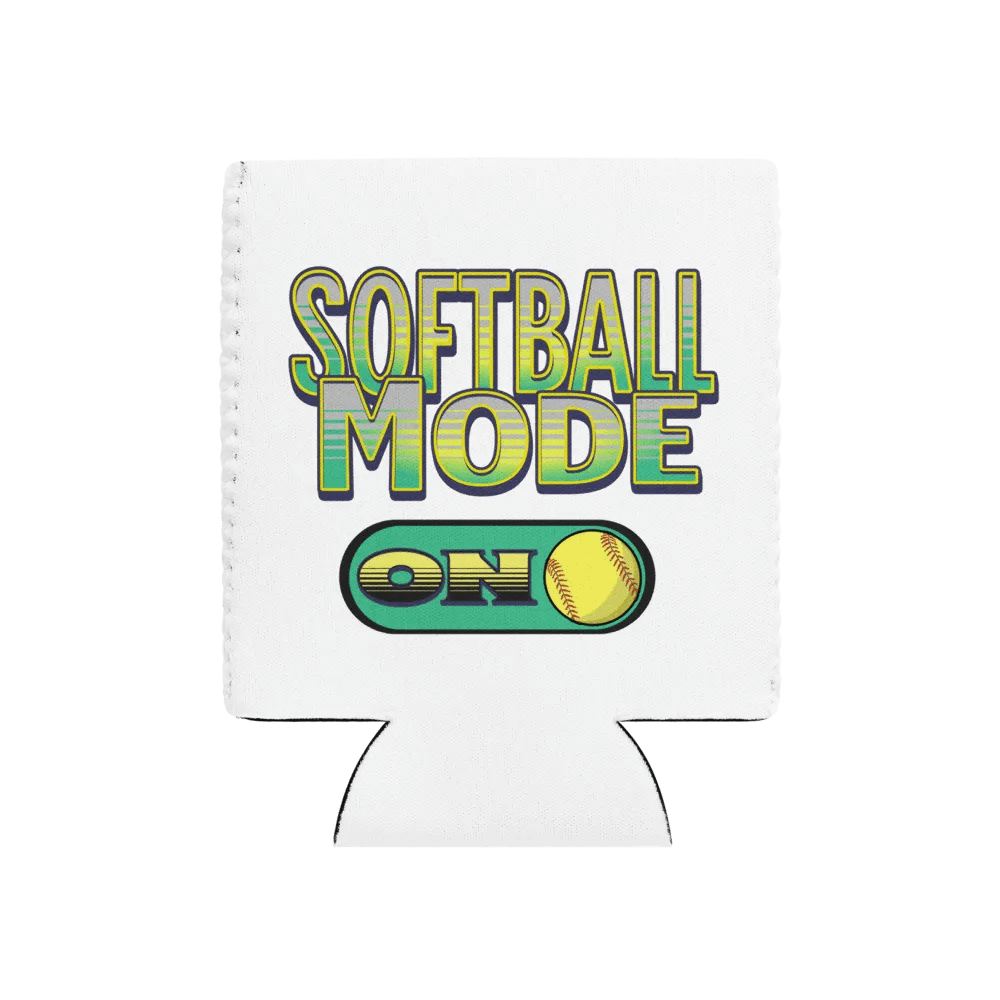 Softball Mode On Can Cooler product image (1)